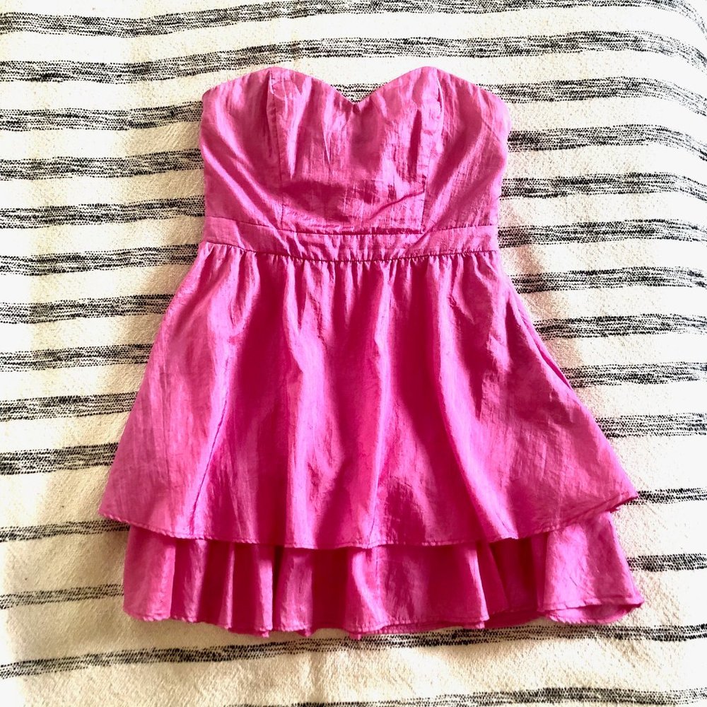 Flirty Pink Mini Dress